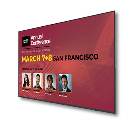 Pantalla publicitaria Sharp 4P-B75EJ2U, 16/7, 190.5 cm (75"), 3840 x 2160 Pixeles, 4K Ultra HD, LCD, ATSC, Negro