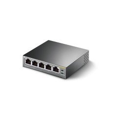Switch TP-Link 5 puertos RJ45 10/100 Mbps no administrable con 4 puertos PoE para escritorio