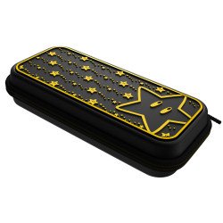 Estuche rígido para Nintendo, Negro/Amarillo, Nintendo Switch, Nintendo Switch Lite, Nintendo Switch OLED, Cremallera