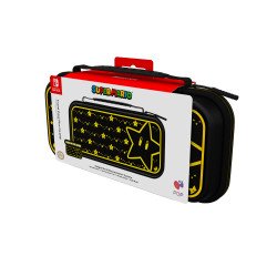 Estuche rígido para Nintendo, Negro/Amarillo, Nintendo Switch, Nintendo Switch Lite, Nintendo Switch OLED, Cremallera