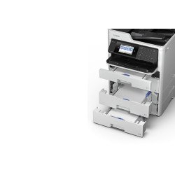 Multifuncional Epson WorkForce pro WF-C579R, ppm 24 negro, color, inyección de tinta, USB. Wifi, red, ncf, adf, fax, dúplex,