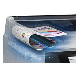 Multifuncional Epson WorkForce pro WF-C579R, ppm 24 negro, color, inyección de tinta, USB. Wifi, red, ncf, adf, fax, dúplex,