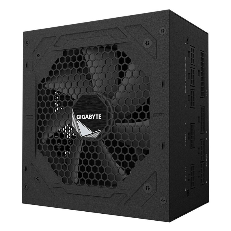 Fuente de poder Gigabyte 1000w, 80 plus Gold, negro, aTX, modular