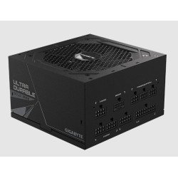 Fuente de poder Gigabyte 1000w, 80 plus Gold, negro, aTX, modular