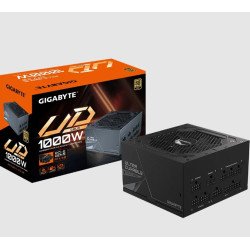 Fuente de poder Gigabyte 1000w, 80 plus Gold, negro, aTX, modular
