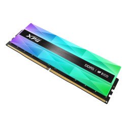 Memoria RAM ADATA XPG LANCER NEON RGB, DDR5 16GB UDIMM 6400MT s. Disipador de aluminio GRIS PLATEADO
