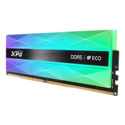 Memoria RAM ADATA XPG LANCER NEON RGB, DDR5 16GB UDIMM 6400MT s. Disipador de aluminio GRIS PLATEADO