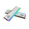 Memoria RAM ADATA XPG LANCER BLADE RGB, DDR5 KIT 2X24GB UDIMM 6000MT s. Disipador aluminio BLANCO