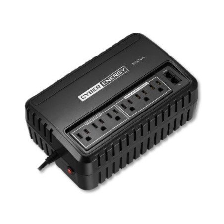 No break, UPS con regulador línea básica 500 va 300 watts 2 años de garantía