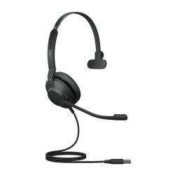 Diadema Jabra Evolve2 30 SE, Alámbrico, Oficina/Centro de llamadas, 20 - 20000 Hz, 92 g, Auriculares, Negro