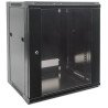 Intellinet 711777 armario rack 9U Bastidor de pared Negro