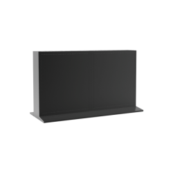 Pedestal modular para videowall de Hikvision, soporta pantalla LCD de 55 pulgadas