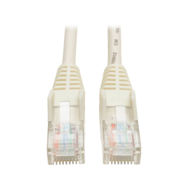 Cable Ethernet (UTP) TRIPP-LITE N001-003-WH, Moldeado Snagless Cat5e 350 MHz (RJ45 M/M), PoE, Blanco, 1.52 M 3 pies Cable Ethernet (UTP) TRIPP-LITE N001-003-WH, Moldeado Snagless Cat5e 350 MHz (RJ45 M/M), PoE, Blanco, 1.52 M 3 pies