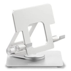 Soporte para monitor portátil ViewSonic LCD-STND-001, giro 360 grados, inclinación, ajuste de altura, marco de aluminio ultralig