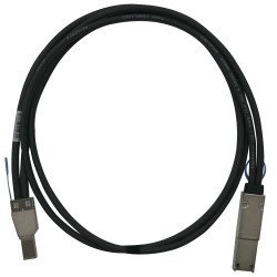 Qnap cab-sas05m-8644-8088 mini SAS cable (sff-8644 to sff-8088) 0.5m