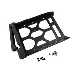 Qnap tray-35-NK-blk02 HDD tray for 3.5" and 2.5" drives without key lock black plastic with 6 x screws for 2.5" HDD & 8 x screws