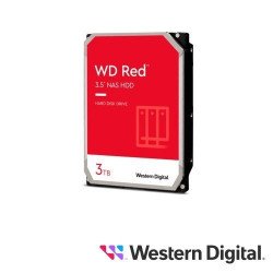 Disco duro interno WD red 3.5 3TB SATA3 6GB/s 256mb 24x7 hotplug para NAS 1-8 bahías