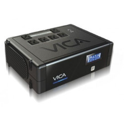 No break Vica rev 700va/400w 6 contactos con respaldo y regulador.