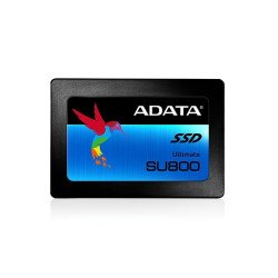 Estado sólido SSD Adata SU800, 512GB, 2.5", SATA3, 7mm, lect.560, escr.520mbs, sin bracket, PC, alto rendimiento