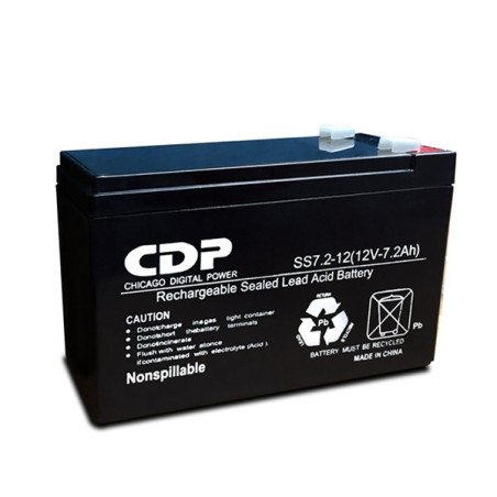 Batería CDP 12 volt, 7.2 amp/hora