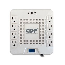 Cdp ravr1808 - regulador para equipos electrónicos de alto consumo, 1800va, 1000w, 8 tomas con protección