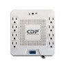 Cdp ravr1808 - regulador para equipos electrónicos de alto consumo, 1800va, 1000w, 8 tomas con protección
