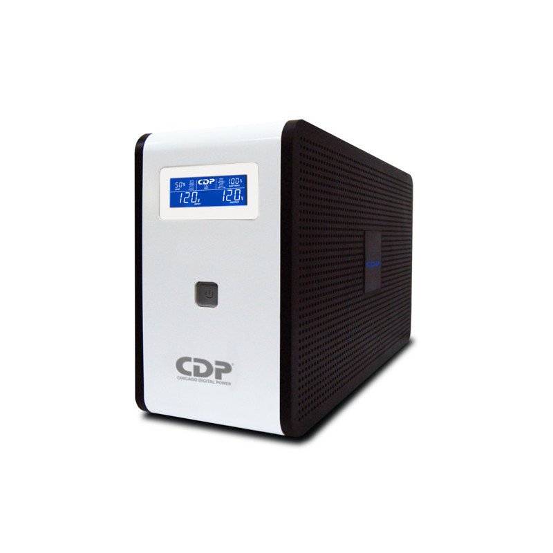 No break CDP inteligente 1000va/500w, 10 contactos, pantalla LCD, braker, puerto USB, respaldo de ba