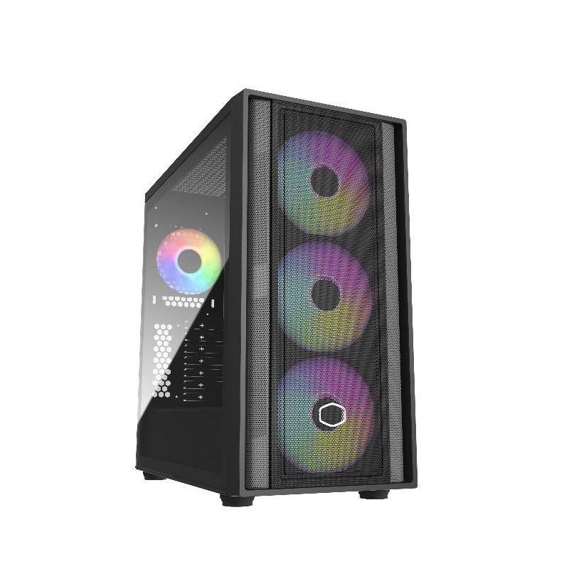 Gabinete Cooler Master Masterbox 600 Micro ATX Negro