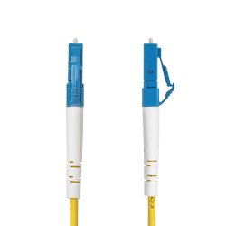 Cable de Fibra Óptica Simplex LC a SC (UPC) OS2 Monomodo de 5m, 9/125, 40G/100G, Cable LSZH, Cable for Dispositivo de red, Pan