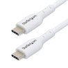 Cable de Carga USB-C Blanco de 1m, Cable UCB Tipo C de Carga para Laptop, PD de 60W 3A, Cable de Transferencia, Cable for Comput