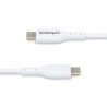 Cable de Carga USB-C Blanco de 1m, Cable UCB Tipo C de Carga para Laptop, PD de 60W 3A, Cable de Transferencia, Cable for Comput