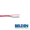 Belden 5320UL 002U1000, 2 Conductores de Cobre, 18 AWG, 305m, Contra Incendio, Rojo