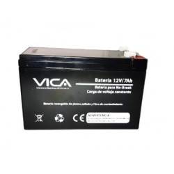 Batería de Reemplazo VICA 6V 12 Ah - Negro, 6 V, 2 años, 12 AH