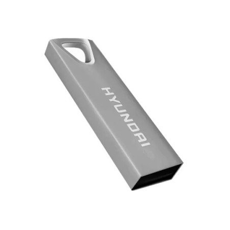 Memoria USB Hyundai U2BK/16GASG - Gris, 16 GB, USB 2.0, 10 MB/s, 3 MB/s