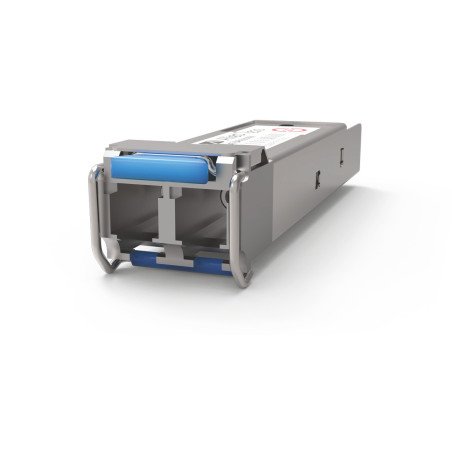 Transceptor MiniGbic SFP, MMF, 1000SX, Dist 220-550m, Conector LC, Temp Ext -40° a 85°