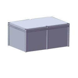 Gabinete Plástico para Exterior (IP65) de 560 X 380 x 265 mm Cierre po
