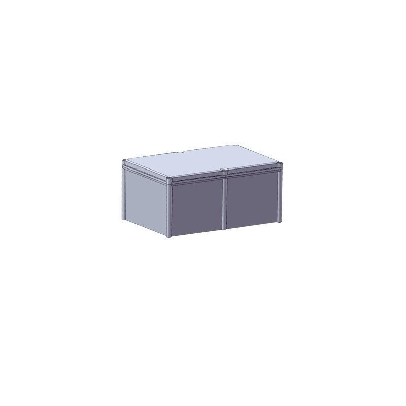 Gabinete Plástico para Exterior (IP65) de 560 X 380 x 265 mm Cierre po