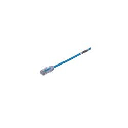 Cable de Parcheo UTP Cat6A, CM/LSZH, Diámetro Reducido (28AWG), Color Azul, 30 ft