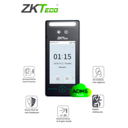 ZKTeco Speedfacev4L - control de acceso y asistencia multibiometrico, 800 rostros, 800 palmas, 1000 tarjetas, sistema anti-supla