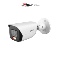Cámara IP Bullet de 2 MP, WizSense/Iluminador dual, Lente de 2.8 mm, 107° de Apertura, Micrófono integrado, IR de 50 m, SMD 4.0,