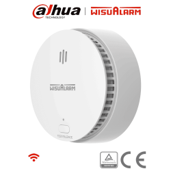 Detector Inteligente de Humo WiFi 2.4 GHz, Sensor Fotoeléctrico, Sonid