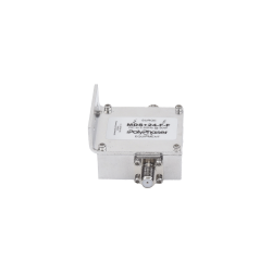 Protector RF coaxial a 75 ohm +24vdc con conector F hembra de 300 MHz 