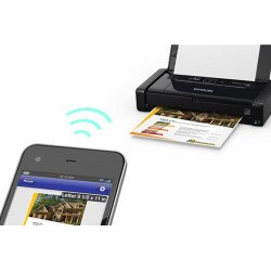 Impresora Epson WF-100 ppm 7 negro, 3.5 color inyección de tinta USB WiFi portátil oficio