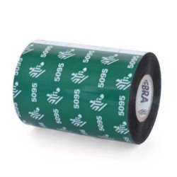 RIBBON RESINA 83 mm x 450 m (3.27 in x 1476 ft), 5095, High Performance, 25mm (1in) core, Tabletop