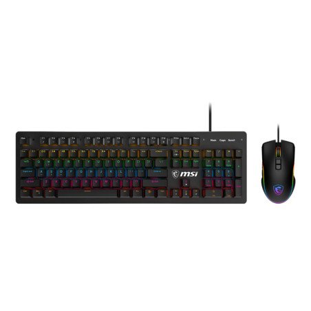 KIT Teclado/Mouse MSI FORGE GK300 COMBO BLUE -