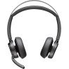 Poly Voyager focus 2 USB-c-c Headset USB-c/a adapter charging