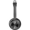 Poly Voyager focus 2 USB-c-c Headset USB-c/a adapter charging