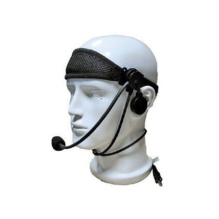 Auriculares Militares con micrófono de brazo flexible ligero IP67 para