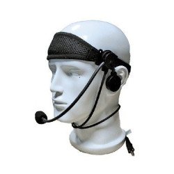 Auriculares Militares con micrófono de brazo flexible ligero IP67 para