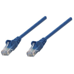 Cable de red Intellinet, 5 m, (16.4 pies) Cat6, UTP, azul
